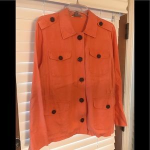 Relativity orange melon jacket